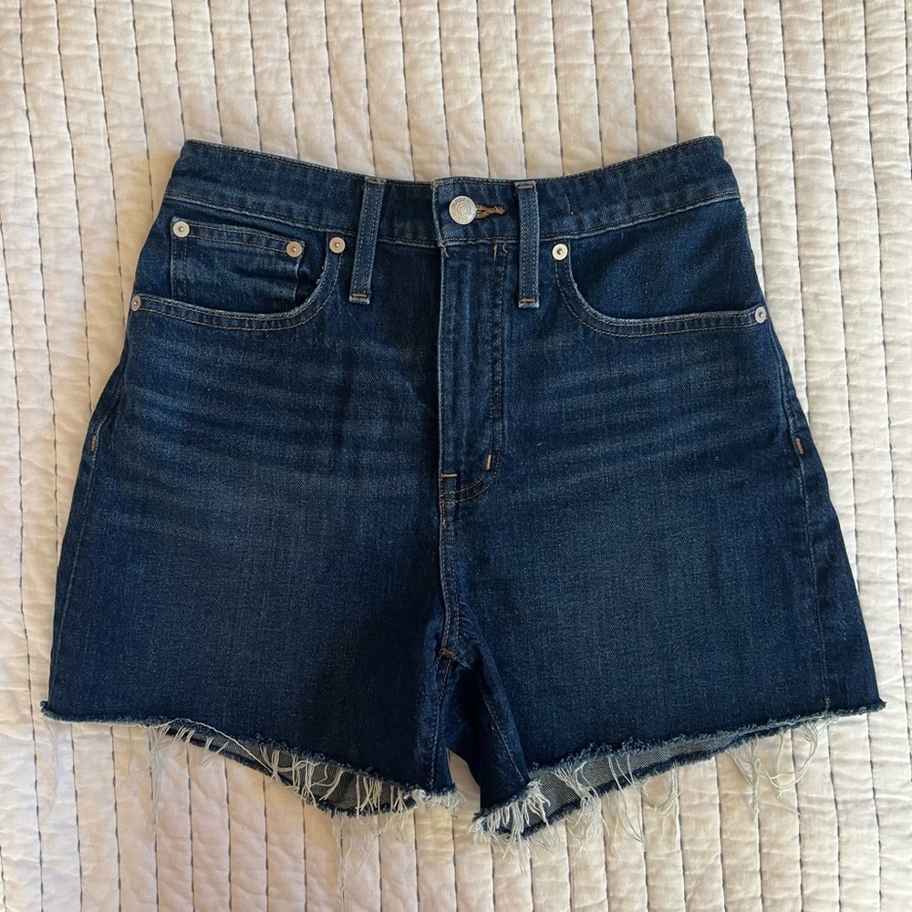 Madewell High-Rise Denim Shorts